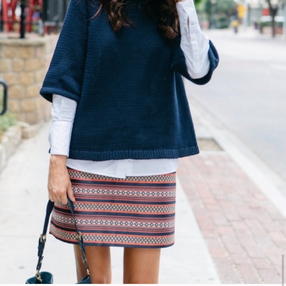 NWOT Loft Boheme Shift Skirt